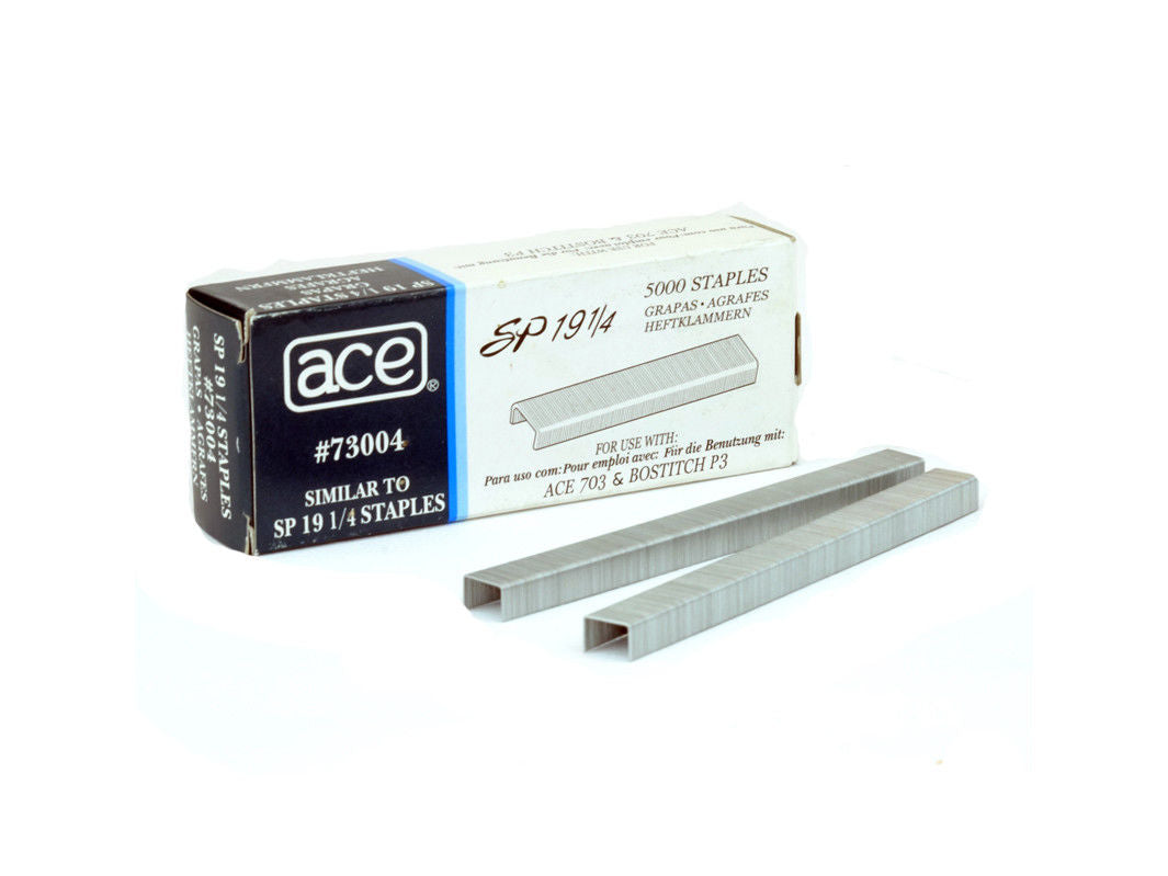 Spotnails 73004 SP19 1/4" Staples for Bostitch P3 Stapler (200,000