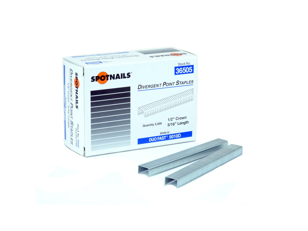Spotnails 36505 DuoFast 50 Series 1/2" Crown 5/16" Staples