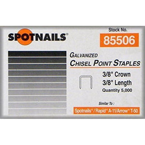 Spotnails 85506 T50 A11 staples 3/8"