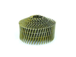 Cone Nails .083 x 2" 15 Degree Wire Cone Coil Ring Nails - Spotnails CWC6D083R (11,200)