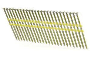 21 Degree .120 x 3-1/4"  Hot Dipped Galvanized Plastic Strip Screw Nails - Spotnails 2-12D120SHDG (2,000)