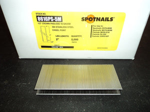 Spotnails 8616PS 2" Paslode GS16 Staples