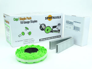 Cap Staples 1-1/2" for LCS6838 Cap Stapler - Spotnails 136095